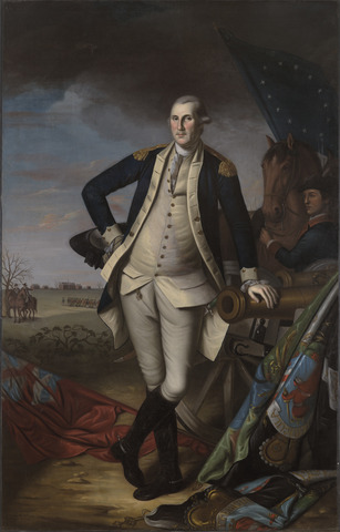 20. Peale, George Washington at the battle of Priceton, 1787-92