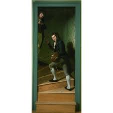 26. Peale, The Staircase Group, 1795