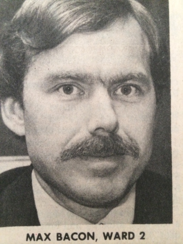 59.Max Bacon as City Council candidate, SN1983
